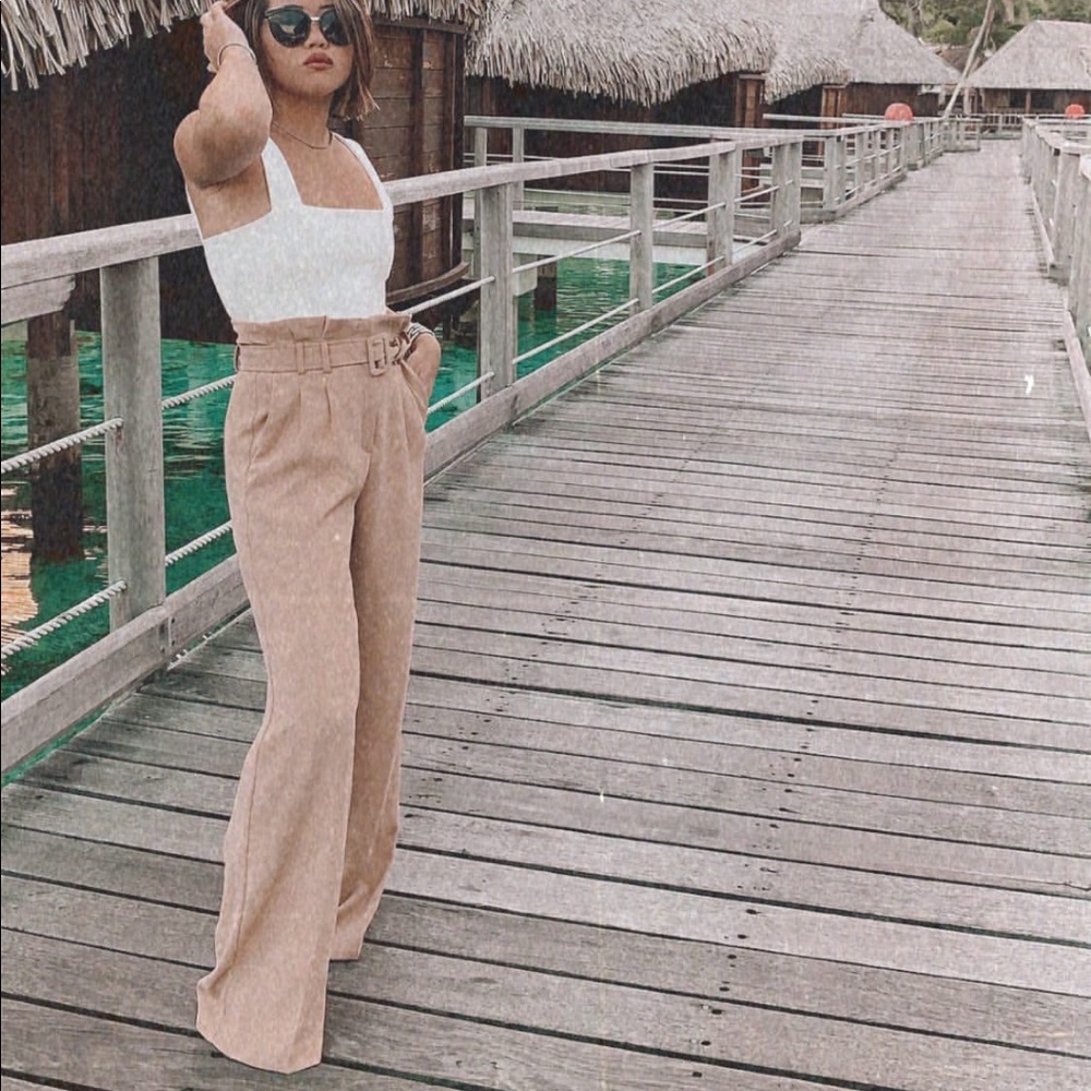 Beige Pants